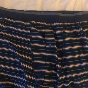 Bombas mens very soft blue and orange cotton modal boxer
